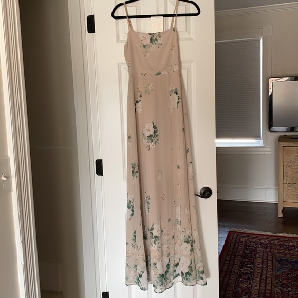 Show Me Your Mumu Lauren Tie Maxi Dress - Picture 1 of 7
